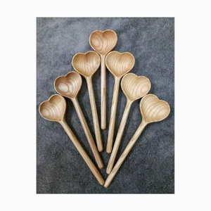 Vietnam Acacia Wood Kitchen <b>Spoon</b> Wooden Cooking <b>Serving</b> Mixing Food Preparation Dining Tableware Tool - Product Image 4