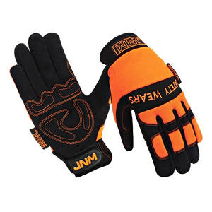 Gants de sécurité en cuir synthétique respirants, laminés en Spandex, pour mécaniciens industriels et soudeurs – Protection supérieure – Vente chaude - Product Image 1