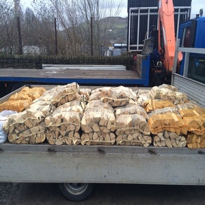 Leña de madera dura seca al horno de primera calidad para energía, incluye abedul, roble, haya y fresno - Entrega rápida disponible - Product Image 5