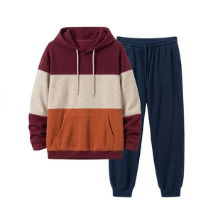 Survêtements unisexes évasés en molleton 100 % coton délavé, couleur unie personnalisable / Nouveau design, survêtement imprimé avec logo, vente chaude - Product Image 6