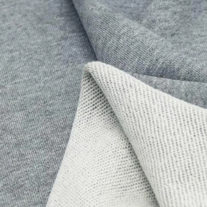 Solid Knitted Jersey <b>Fabric</b> 180gsm 58/60 Width Breathable Medium <b>Weight</b> Combed Yarn for Apparel Sweatshirt Use - Product Image 1