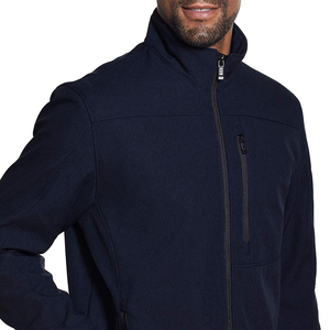 Chaqueta Softshell de Alta Calidad con su Propio Logotipo, Material de Buena Calidad, Color Negro, Personalizable para Hombre, Precio de Fábrica - Product Image 2