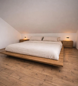 เตียงไม้มะม่วงแท้คุณภาพสูงแบบพับได้สำหรับห้องนั่งเล่น ขายร้อนจากโรงงานโดยตรง - Product Image 3