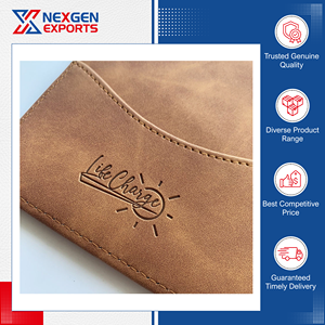 Nexgen Exports - Carpeta de Presentación de Cuero PU Duradera de Calidad Superior, Impresión por Sublimación, Diseño de Logotipo Personalizado para - Product Image 4