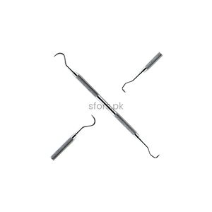 Jacquette - Instrumento Dental de Doble Punta para Limpieza de Dientes Anteriores, Herramienta Dental de Acero Inoxidable de Alta Calidad - Product Image 6