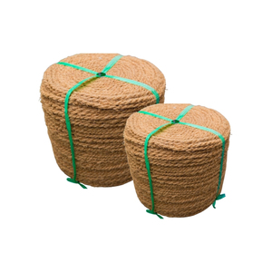 Cuerda de fibra natural de coco resistente a la intemperie para uso en exteriores y que mantiene su resistencia en condiciones húmedas y secas - Product Image 1