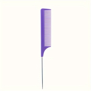 Professional Stainless Steel <b>Comb</b> Precision Mouse Tail <b>Comb</b> Smooth Hair <b>Comb</b> with Fine Teeth Needles and Metal Good Quality - Product Image 5