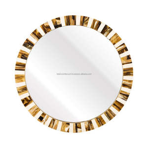 Customized Round <b>Wall</b> <b>Hanging</b> <b>Mirror</b> Decorative <b>Mirror</b> Bathroom <b>Mirror</b> Living Room Home Decor from Falak World Export - Product Image 1