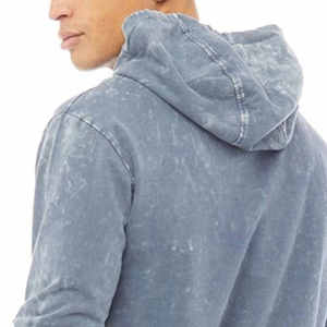Sweat-shirts délavés à l'acide à prix bas, meilleure vente, sweats-shirts délavés à l'acide sur mesure pour hommes - Product Image 4