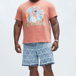 Shorts en jean décontractés pour hommes, coupe slim, déchirés, taille élastique, taille mi-haute, séchage rapide, 100 % coton, respirants, durables, confortables, pour le quotidien - Product Image 3