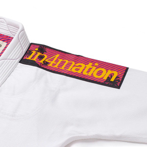 A&P x IN4MATION 2 GI WHITE, Nuevo y en Oferta, Uniforme de Jiu Jitsu Brasileño de la Mejor Calidad, Traje de Artes Marciales Mixtas, Uniformes de Combate - Product Image 5