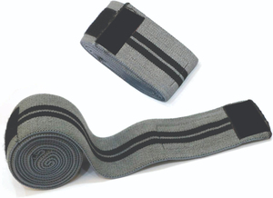 Premium Quality <b>Knee</b> Wraps Bodybuilding Training <b>Knee</b> Protector Long <b>Compression</b> Bandage Elastic Cotton Weightlifting <b>Knee</b> Wraps - Product Image 3