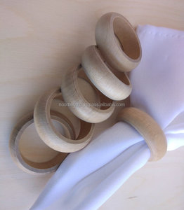 Chất Lượng Tốt Nhất Vòng Bầu Khăn Ăn Nhẫn Mộc Mạc Bằng Gỗ Khăn Ăn Chủ Cho Đám Cưới Và Nhà Bếp Trang Trí Nội Thất Cao Cấp Wedding Decors - Product Image 3