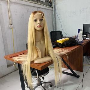 Bone Straight Color 613 Wig Vietnamese Raw Human Hair <b>Extensions</b> Single Donor 100% Virgin Human Hair Wholesale Price - Product Image 6