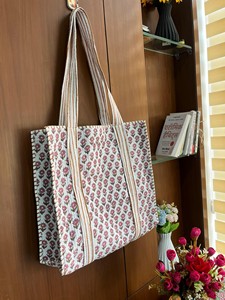 Grand sac fourre-tout professionnel de haute qualité pour femmes, en coton uni coloré, fermeture ouverte, lavable, printemps été automne hiver, personnalisable - Product Image 2