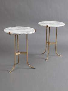 Modern <b>Round</b> <b>Marble</b> Top <b>Coffee</b> <b>Table</b> with Gold Metal Frame Modern Interior Home Decoration Furniture Accessories Luxury <b>Table</b> - Product Image 4