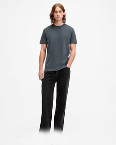 T-shirts décontractés surdimensionnés pour hommes en coton tricoté 100 % de haute qualité, coupe régulière, respirants et à séchage rapide, prix de gros - Product Image 2