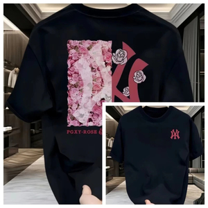 High Quality Plain Cotton T-Shirt with Custom <b>Logo</b> Printing Comfortable Soft Fabric Men Women Unisex Wholesale Supplier - Product Image 5