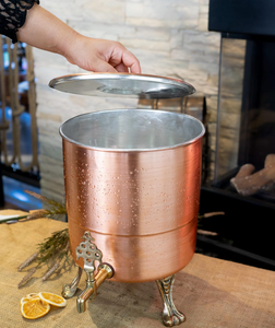 Handmade Copper <b>Water</b> <b>Dispenser</b> with Spigot Special Designed Copper <b>Water</b> Urn Decorative Beverage Server Large <b>Water</b> Storage - Product Image 4