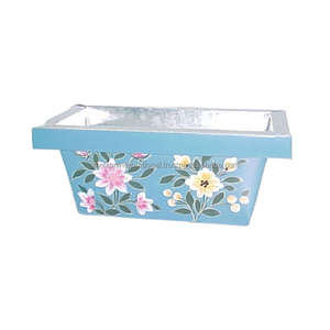 Jardinières de concepteur de luxe en métal de qualité supérieure pour accessoires de plantes florales de jardin et de restaurant à la maison - Product Image 1