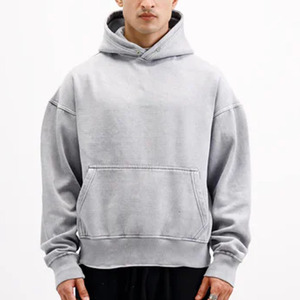 Sweat à capuche en polaire pour homme CI-MH-0001 de Clush Industries, mélange polyester/coton, respirant, séchage rapide, coupe classique, décontracté pour l'hiver - Product Image 1