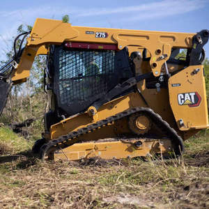 Cargadora compacta usada CAT 246C, minicargadora Caterpillar confiable, sistema hidráulico duradero, fácil operación para trabajos de construcción - Product Image 3