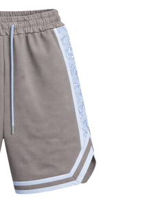 Pantalones Cortos de Baloncesto para Hombre, Color Azul Claro Caqui, Transpirables, de Secado Rápido, para Entrenamiento Deportivo, Gimnasio, Correr, Cintura Elástica, Personalizados - Product Image 2