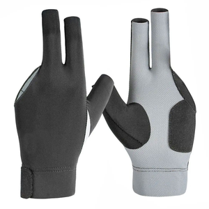 Guante de Billar de Tres Dedos de Doble Color, Diseño Más Reciente y Más Vendido, Guantes para Jugadores de Snooker, Guante de Billar para Hombre - Product Image 1