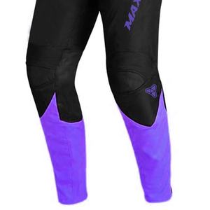 Pantalones textiles para motocicleta diseñados para viajes de larga distancia con resistencia a la abrasión y armadura de nivel 1 CE. - Product Image 5