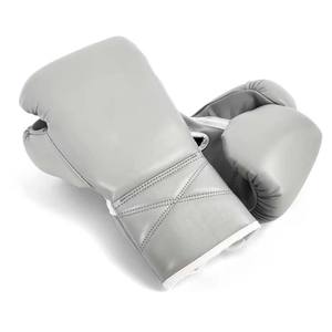 Wholesale Professional Fight Training Boxing Gloves Full Finger High Quality Custom Design Original Cowhide Leather Accept Glove - Product Image 2