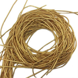 Fil de bullion brodé de haute qualité / Fil de bullion pour la fabrication de bijoux 1 mm pour broderie manuelle, badges, faible rétrécissement, personnalisé - Product Image 4