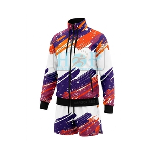 Conjunto de Chaqueta y Pantalones Cortos para Animadoras, Chaqueta y Pantalones Cortos de Entrenamiento Personalizados, Diseño de Logotipo Gratis - Product Image 5