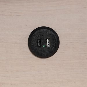 Divano letto estraibile da 90 \ "marrone chiaro divano letto convertibile a forma di L con Chaise portaoggetti e porte USB - Product Image 6