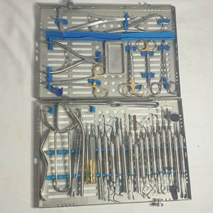 Kit d'instruments parodontaux 33 pièces, ensemble chirurgical d'implants dentaires et d'orthodontie, qualité supérieure, manuel, acier inoxydable chirurgical - Product Image 4