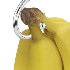 Elegant Metal Wire Hanging Fruit Holder Circle Shape <b>Storage</b> Basket Home Decoration Stand - Product Image 4