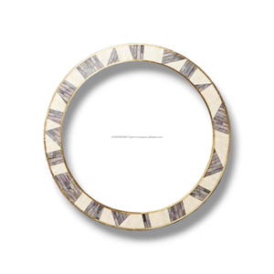 Miroir mural moderne de grande taille ABI OVERSEAS VNM-107, style arabe doré, 28 pouces, cadre en MDF, fait main pour la décoration de la maison, mariage - Product Image 3