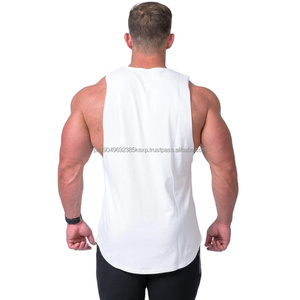 Camisetas sin Mangas para Hombre de Secado Rápido, Hechas en Fábrica, Ropa Casual, Talla Personalizada, Mejor Precio, Material de Algodón, Estampado, para Correr, al por Mayor - Product Image 3