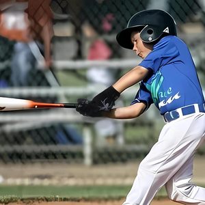 Gant de frappeur de baseball pour jeunes, paume à adhérence améliorée avec absorption des chocs, gant de softball respirant et confortable pour les fans de sport - Product Image 5