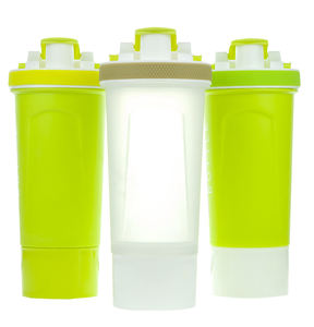 Bouteille shaker à protéines personnalisable avec logo, pour la gym, le fitness et le sport, sans BPA, 700 ml/24 oz, compatible lave-vaisselle, vide, pour protéines - Product Image 2