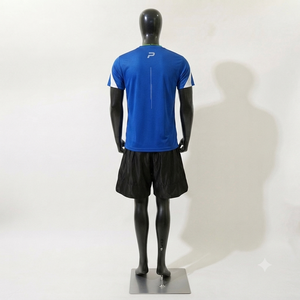 Camiseta Deportiva Personalizada de Secado Rápido, Sublimada, Transpirable, de Poliéster, Manga Corta, para Entrenamiento de Fútbol, Running y Fitness - Product Image 2