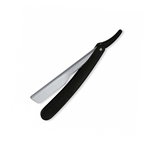 Navaja de Afeitar Recta Personalizada con Mango Negro y Hoja de Acero Inoxidable, Herramienta de Afeitado de Precisión para Hombres, Afeitado en Húmedo, Cuidado de la Barba - Product Image 4