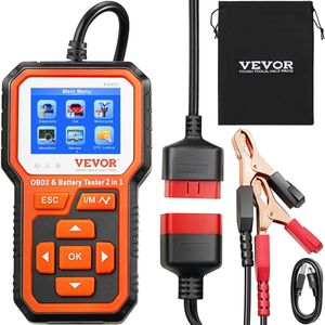 Aggiornamento 2 IN1 OBD2 Scanner strumento diagnostico protocollo OBDII Tester batteria lettore di codici auto per 1996 tutte le auto 6V/12V batteria - Product Image 1