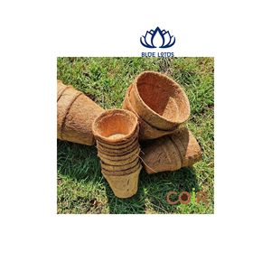 Meilleures ventes : Pot en fibre de coco naturelle pure |   Pot de fleurs de jardin biodégradable et écologique - Product Image 1