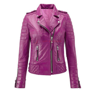 <b>Lightweight</b> Breathable Women’s Motorcycle Leather <b>Jacket</b> Custom Made New Style Motorcycle Leather <b>Jacket</b> For Women - Product Image 2