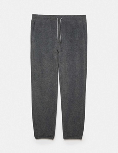 Custom <b>Men's</b> Eco-Friendly Black Windproof Polyester Cotton <b>Jogger</b> Set <b>White</b> Side Stripes Front Logo Sporty Winter Jacket Pants - Product Image 3