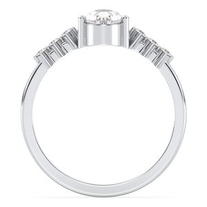 REYES – bague de fiançailles personnalisée en argent Sterling 925 pour femmes, accessoires de luxe pour femmes, bijoux fins de mariage - Product Image 6