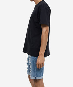 Shorts en jean déchiré vintage en coton pour homme, style streetwear, décontracté, avec trous et dégâts, prix de gros, été - Product Image 5