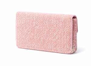 Bolso de Mano de Lujo Hecho a Mano con Cuentas de Cereza, Diseño de Frutas Adorable para Mujer, Cartera de Noche Clásica de Diseñador, Bordado Artesanal Premium - Product Image 2