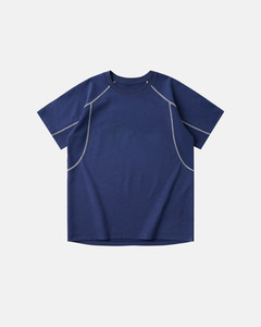 Servicio OEM, Camiseta de Alta Calidad para Hombre, Corte Estructurado, Color Personalizado, Camiseta Deportiva con Paneles en Contraste, Estilo Urbano - Product Image 4