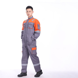 Breathable Cotton New Wholesale High Quality Safety <b>Overall</b> Workwear Uniforms Sets Top Selling Comfortable Unisex Hi Vis ANSI - Product Image 1